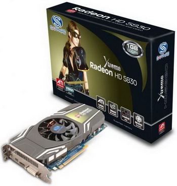 Sapphire HD 5830 Xtreme and HD 5850 Xtreme
